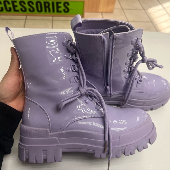 Penelope Combat Boots - Picture 7 of 16